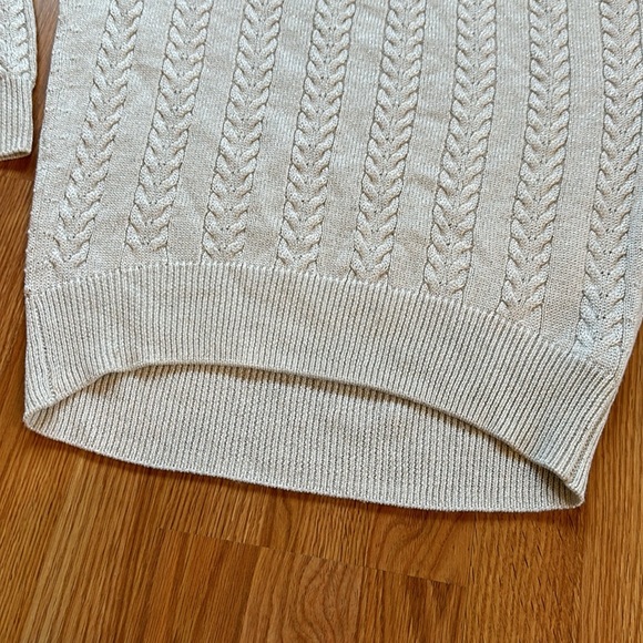 Athleta Crossroads crewneck metallic sweater XS - Picture 6 of 12